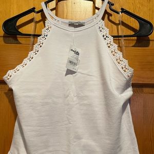 Halter crop NWT and Satin Blouse